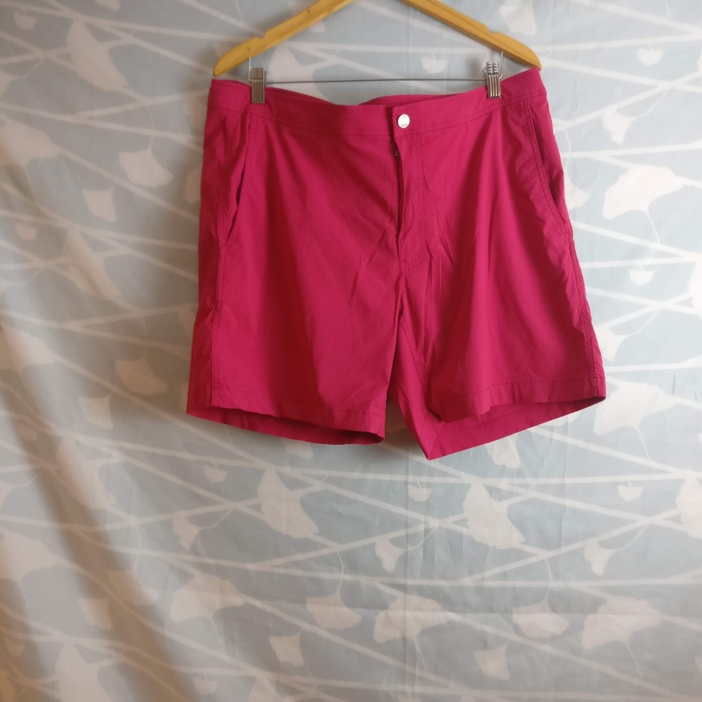 Onia Calder 7.5 Swim Trunk Shorts size 36 Pink